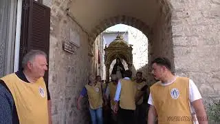 Rientro in chiesa statua S.Oliva 3 giugno 2025 Castro dei Volsci