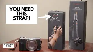Best Camera Strap for Canon G7 X Mark II & III / Falcam Maglink Lite & Wrist Strap