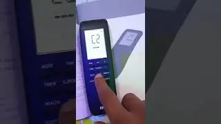 IFB FASTCOOL THE HEAVY DUTY AIR CONDITION     İFB AC REMOTE CONTROL