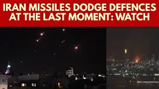 Israel War LIVE: Iran Fires Kheibar Shekan, Big Fire In Haifa | Missile Dodges Defence In End Stage