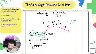 Leaving Cert Maths | The Angle Between Two Lines.