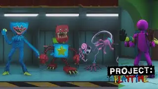 Project Playtime All Monsters Animations (4k 60FPS)