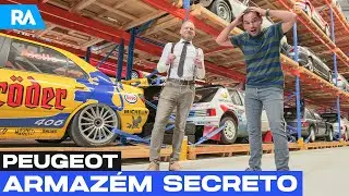 Entr&aacute;mos no ARMAZ&Eacute;M SECRETO da Peugeot 👀 Museu da Peugeot - Parte II