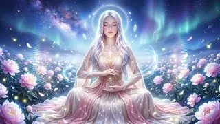 528Hz Heart Healing Meditation 🌸 Divine Feminine Energy - Love & Inner Peace