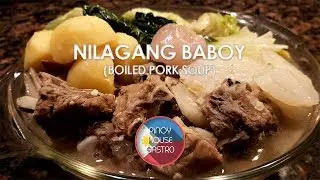 Nilagang Baboy (Boiled Pork Soup)