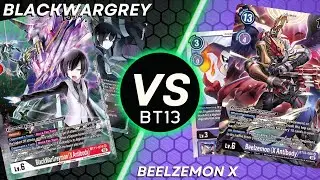 Digimon TCG [BT13] BlackWarGrey VS Beelzemon