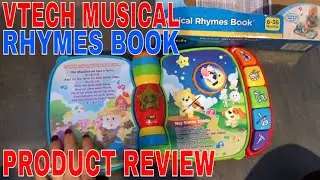 ✅  Vtech Musical Rhymes Book Review 🔴