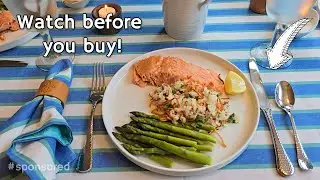 Hammered Premium 18/10 Stainless Steel Silverware Set by Barenthal, Bastia Style Cutlery Set Demo