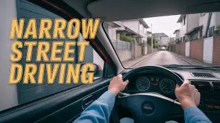How To Drive In SUPER Narrow Roads of London In A Manual Car