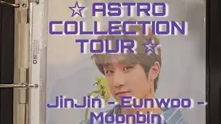 ASTRO Photocard Collection Tour ☆~ Collectbook and Binder ~☆ JinJin - Eunwoo - Moonbin