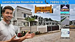 🚨 Luxury Homes For Sale In Hosur | 📞 7989617872 | 3Bhk | Hosur | Duplex Houses