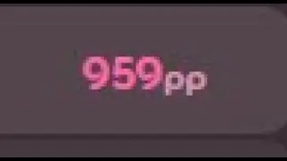 I got my first 900pp play...