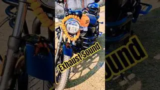 New royal enfield meteor 350 exhaust sound review #royalenfield #meteor350 #2026 #ridersudhish #e20