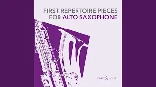 Quatre r&eacute;cr&eacute;ations faciles for Saxophone and Piano: Petit jeu