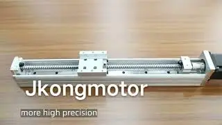 Ball Screw Linear Actuator with Integrated Stepper Motor.