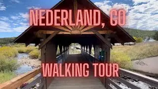 4k Walking Tour- Nederland Co. Fall colors