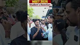 POV: You Are a Chilled Guy! 😮 NEET 2025 Student Reaction! #shorts