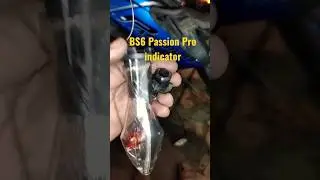 Bs6 Passion Pro new indicator fitting #shorts #shortvideo #shortviral #youtubeshorts#passionprobs6