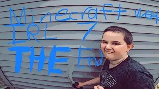 Minecraft week IRL episode 7 THE END #minecraftirl #minecraft