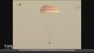 Record-breaking Astronaut Peggy Whitson returns to Earth