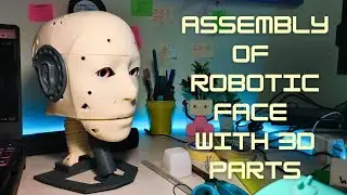 ASSEMBLY OF 3D PRINTED ROBOTIC FACE
