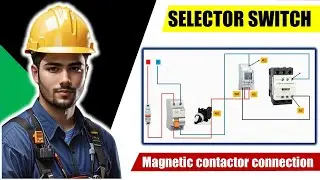 Magnetic contactor with digital timer connection | magnetic contactor with timer