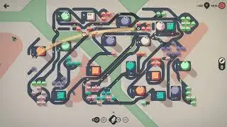 Mini Motorways Top 1% Warsaw ~7500 Score