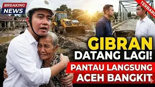 ​TAK DISANGKA! Gibran Tiba-tiba Kembali ke Aceh Bersama Raffi Ahmad, Ternyata Ini yang Dilakukannya!