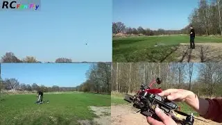 Wir waren wieder los! Copter & Heli Fl&uuml;ge / Probeflug - Versuch des Raptor 50 nach dem Umbau