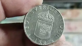 SWEDEN COIN HIGH VALUE LOW MINTAGE WORTH OF $350.00 DOLLAR.
