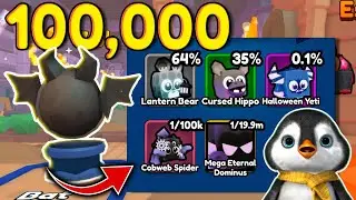 I OPENED 100,000 BAT EGGS in Arm Wrestling Simulator!