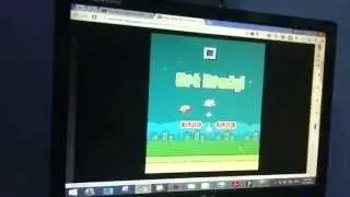 flappy bird game by waving using AVR microcontroller + LDR