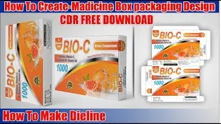 CorelDraw Tutorial-How To Create-Madicine Box packaging Design|| Future Academy 2022