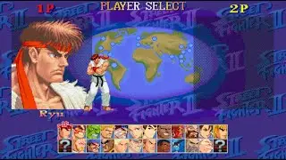 [TEST VIDEO] - IKEMEN-GO - Super Street Fighter II X Grand Master Challenge Longplay Walkthrough RYU