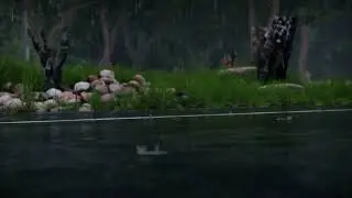 Rain Effects created using Blender | Referring CG geek's tutorial