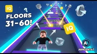Roblox Brain Test Floors 31&ndash;60 Completed! | Hardest Puzzle Levels Continue | ARAGENT47