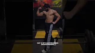 DAY 12 OF CLEAN BULKING #gymmotivation#transformation #winterarc #bulking #viralshort #hardwork #gym