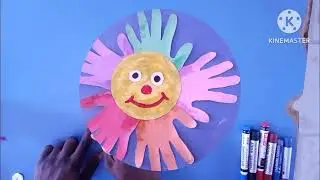 Handprint sun craft