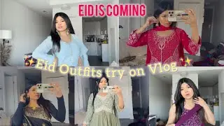 Eid 2025 Outfit & Jewelry Ideas ✨ | Eid Fashion Inspiration | Outfit Try On 🌙 #eid2025
