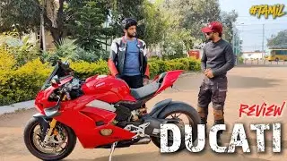 Ducati Panigale V4s Review Tamil - #blubee #ducati