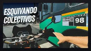 ESQUIVANDO COLECTIVOS - 100km en moto china por el Conurbano bonaerense.