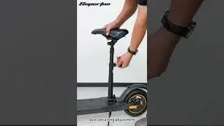 【SuperFun S10pro】How to Adjust the Seat of an Electric Scooter?
