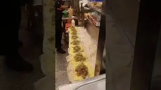 The way, How Tawa shawarma(chicken wrap) is prepare❤️❤️❤️