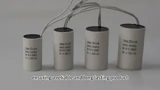 Durable Water Pump Parts Cbb60 50/60hz 450v Capacitor For Air Condition Running