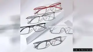 Ultra Light Pure Titanium Business Glasses Frame Men Myopia Reading Eyeglasses Custom Lens Women Opt