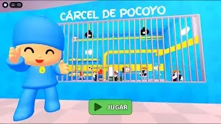 Pocoyo Prison Run! 🏃&zwj;♂️ Escape the Prison (Roblox Obby)