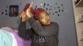 saving extremely damaged hair, type 4 curly hair, bleached and dyed twice in one week_ janae