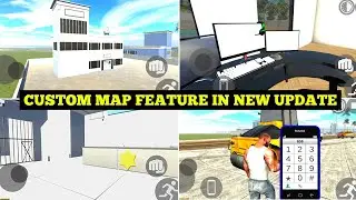 Indian Bike Driving 3D New Update Custom Map Feature in Indian Bike Driving 3D 🤯🔥| Harsh in Game
