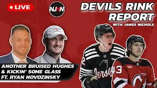 Another Bruised Hughes & Kickin' Some Glass Ft. Ryan Novozinsky | Devils Rink Report