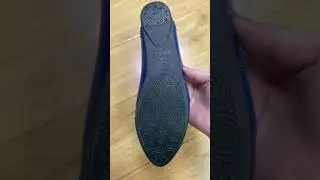 2 Color PVC Lady Shoes
